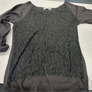 Women's Gray Sweater - Crew Neck